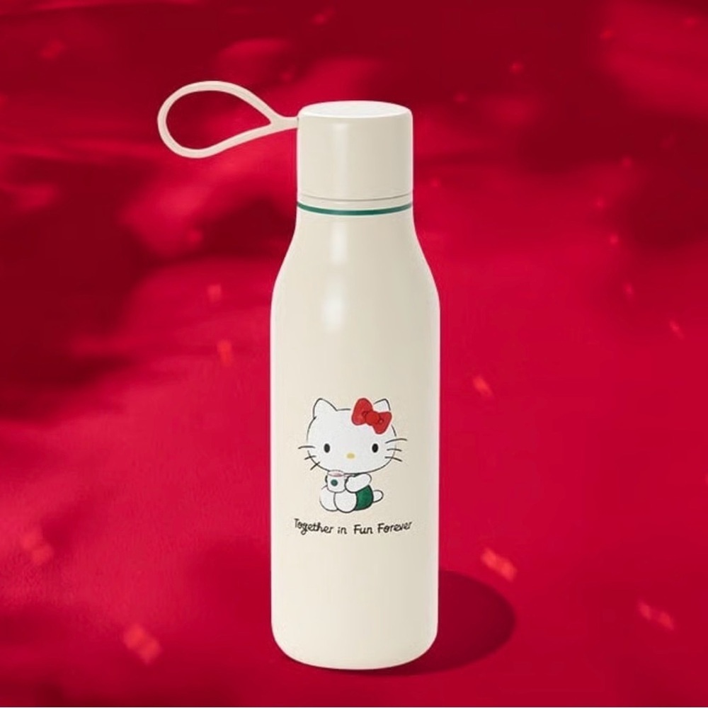 Starbucks x HELLO KITTY 2025 Limited Stainless Steel Water Bottle Tumbler